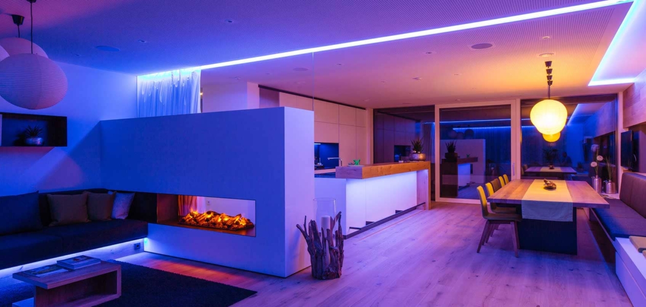 Loxone office a showroom osvetlenia